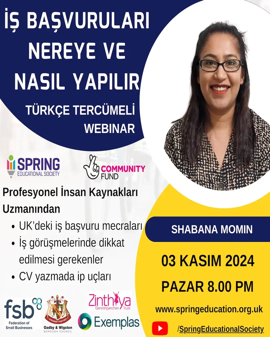 İş Başvuruları Nereye ve Nasıl Yapılır? – Türkçe Tercümeli Webinar